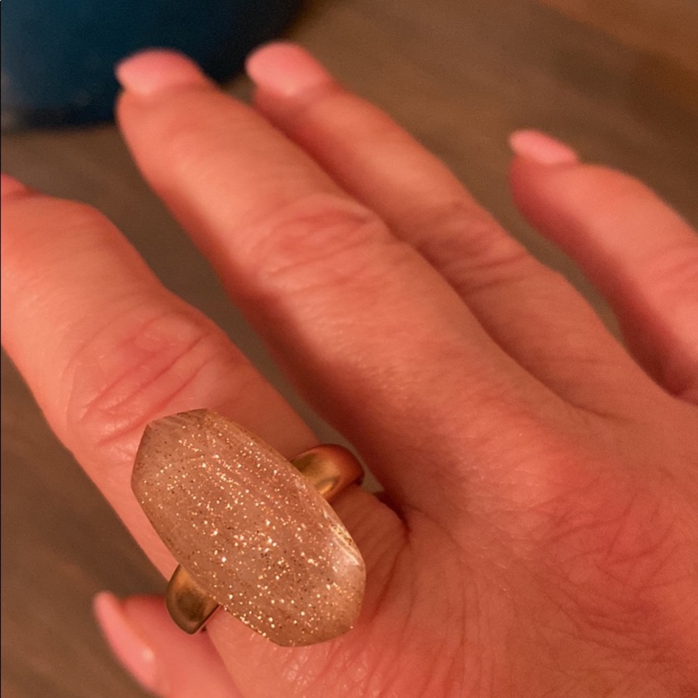 Gold Kendra Scott ring